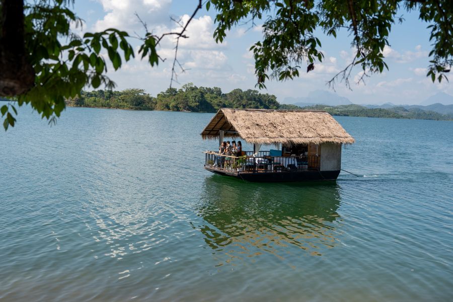 The Nam Ngum Lake