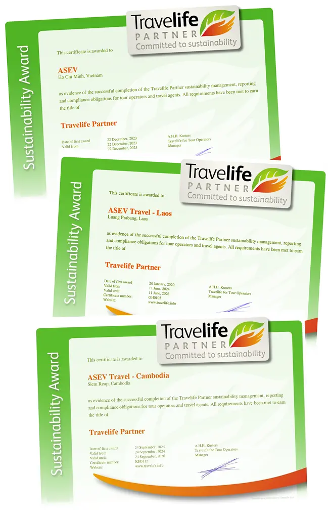 Travelife Certificates