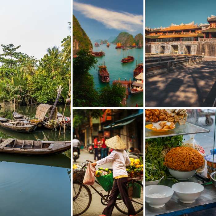 Vietnam from North to South