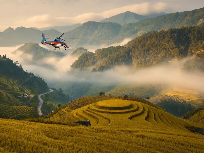 Helicopter Mu Cang Chai
