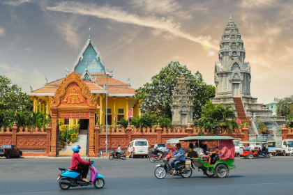 Tuktuk Heritage Tour in Phnom Penh